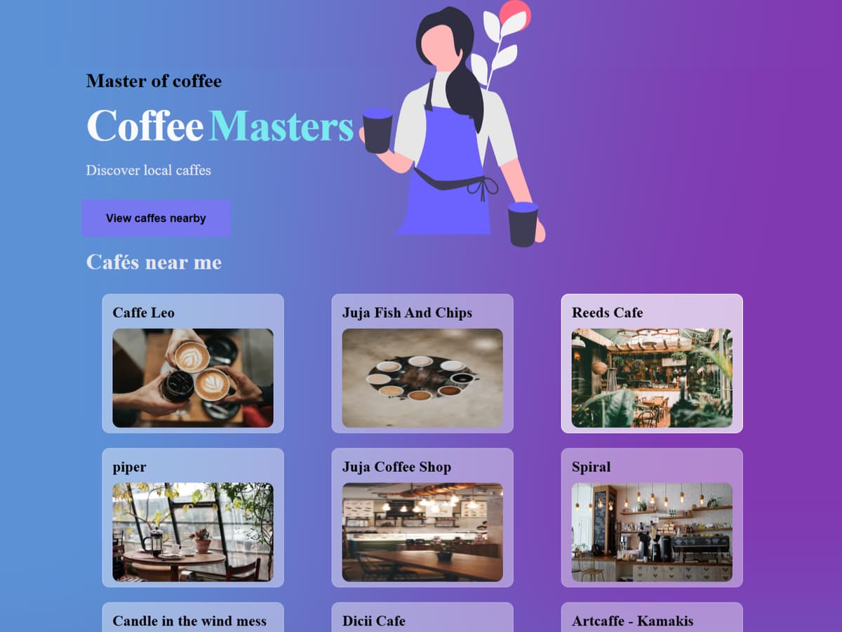 Discover Cafe screenshot