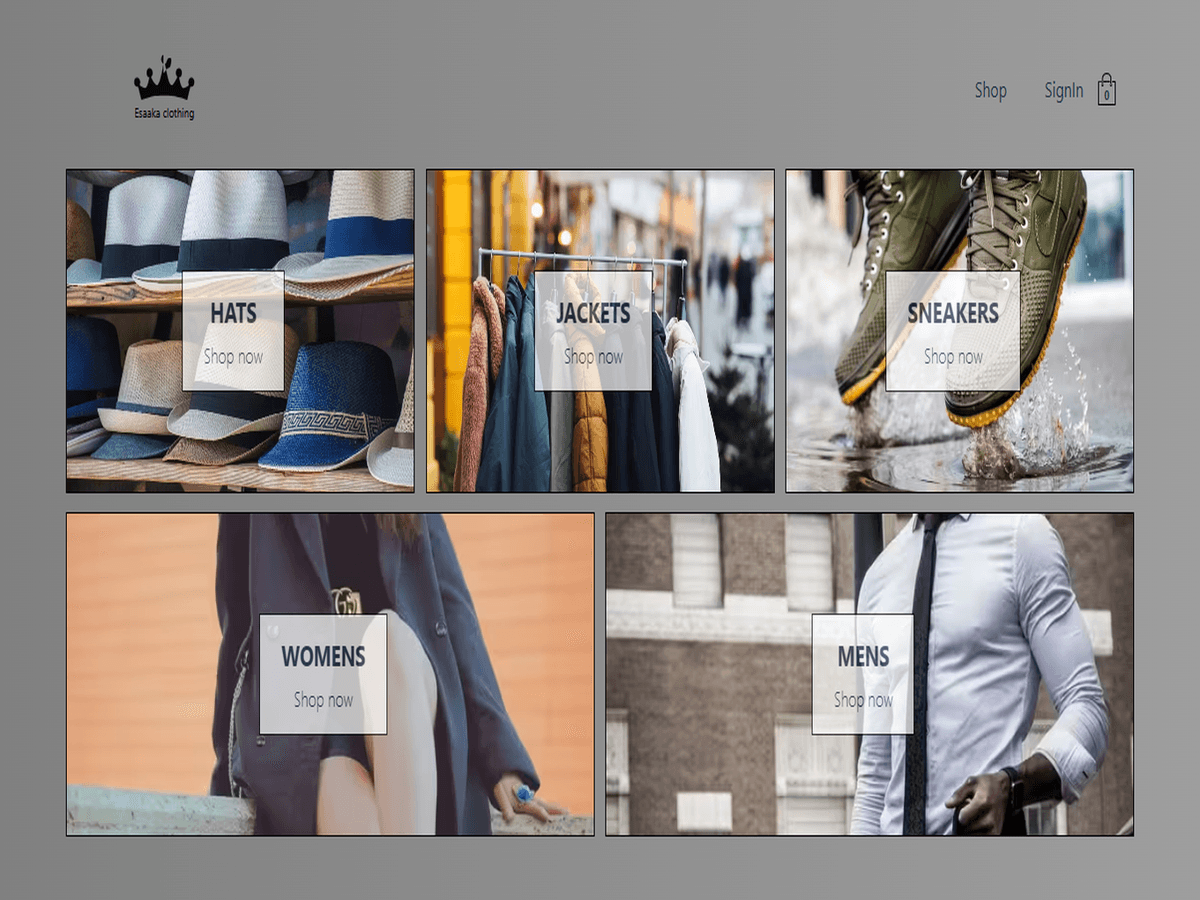 Esaaka Clothing screenshot